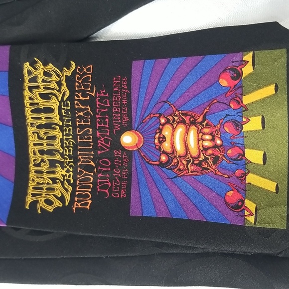 Vintage Fillmore West Jimi Hendrix Neck Tie Scarab Bill Graham NO#140 - Picture 9 of 9
